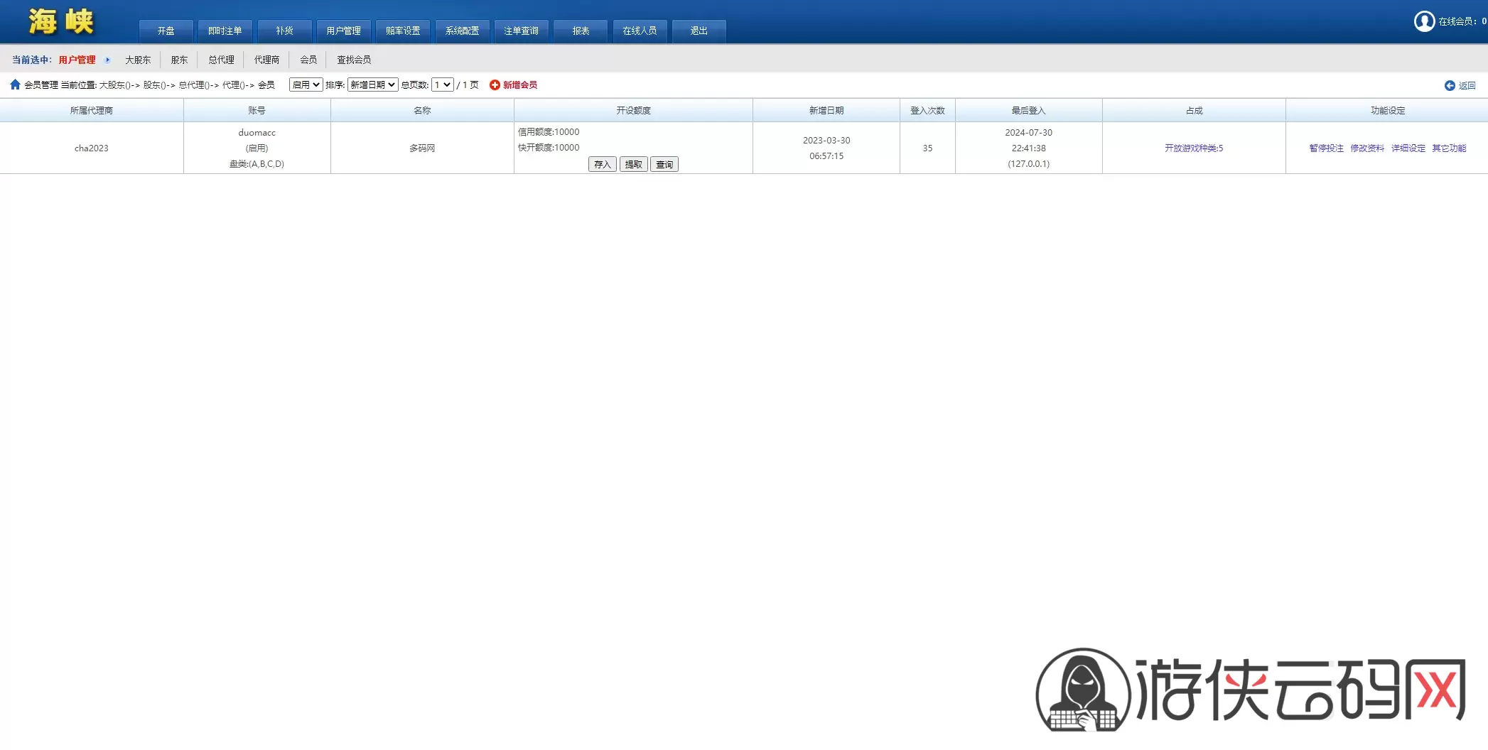 【SK海峡六合彩源码】5合一六合彩OA信用盘源码+手机端+PC端 【SK海峡六合彩源码】5合一六合彩OA信用盘源码+手机端+PC端