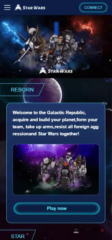 【英文版星球大战区块链】锁仓挖矿+挖矿投资系统+MetaMask登录